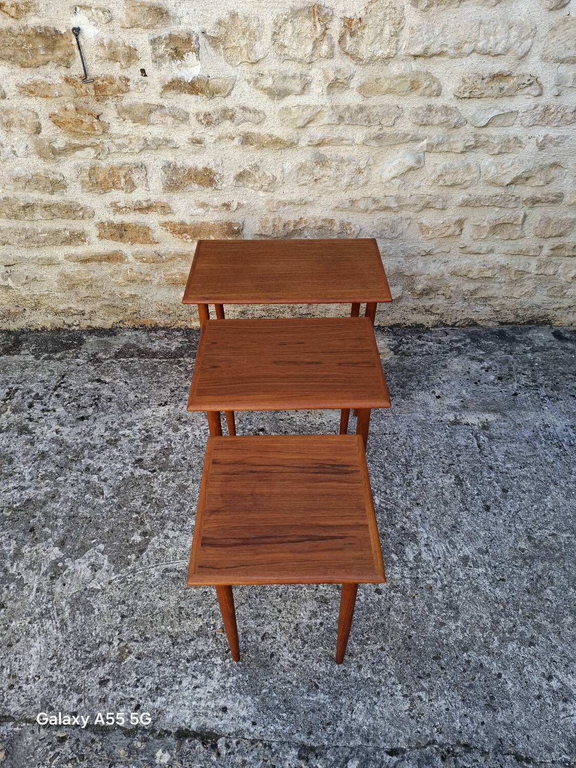 Scandinavian nesting tables