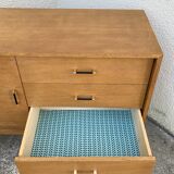 Vintage buffet compass feet 1950