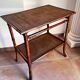 Bamboo and wicker table