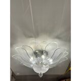 Murano Style Glass Sputnik Chandelier Flush Mount, Mazzega Zuccheri Venini