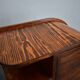1935s pair of rare Art Deco bedside tables, Czechoslovakia