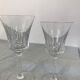 Service de 49 verres Val St Lambert en cristal taillé