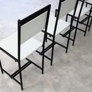 5 chaises de salle à manger, années 1960