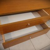 Scandinavian design sideboard in vintage teak