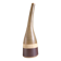 Soliflore Long Neck Vase in striped ceramic in the style of Bruno Gambone c1970