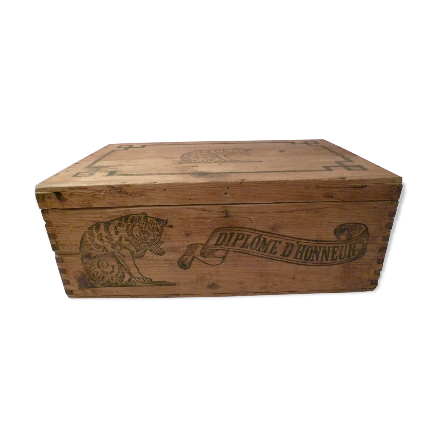 old hoffmann cat starch box