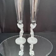 Champagne flutes Amour de Deutz sold in sets of 2.