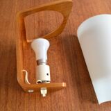 NX 41 Louis Kalff wall lamp for Philips teak from the 50s