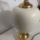 Large pineapple, palm tree, vintage egg lamp base