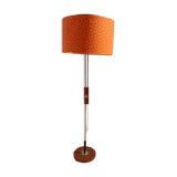 Scandinavian adjustable teak floor lamp 1960-70