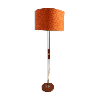 Lampadaire réglabe scandinave teck 1960-70