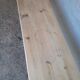 Patinated natural solid wood bench 180cm