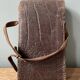 Old Kodak Brownie Six 16 folding bellows camera with leather case