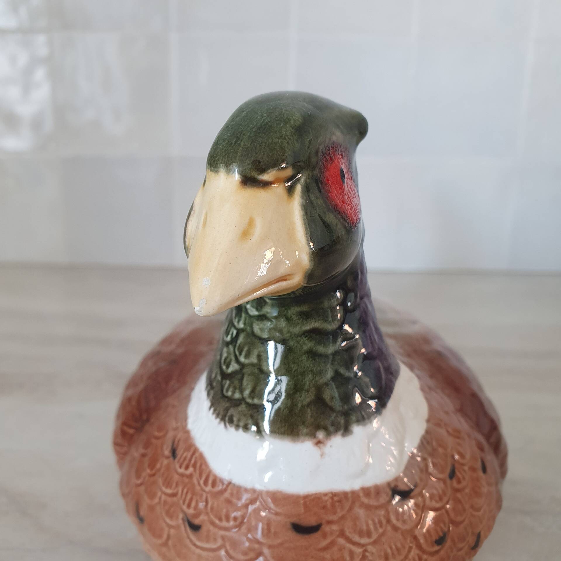 Michel Caugant / Ceramic Pheasant Terrine