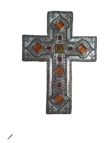 Medieval wall cross