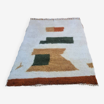 Tapis berbère en laine fait main 150 X 100 CM