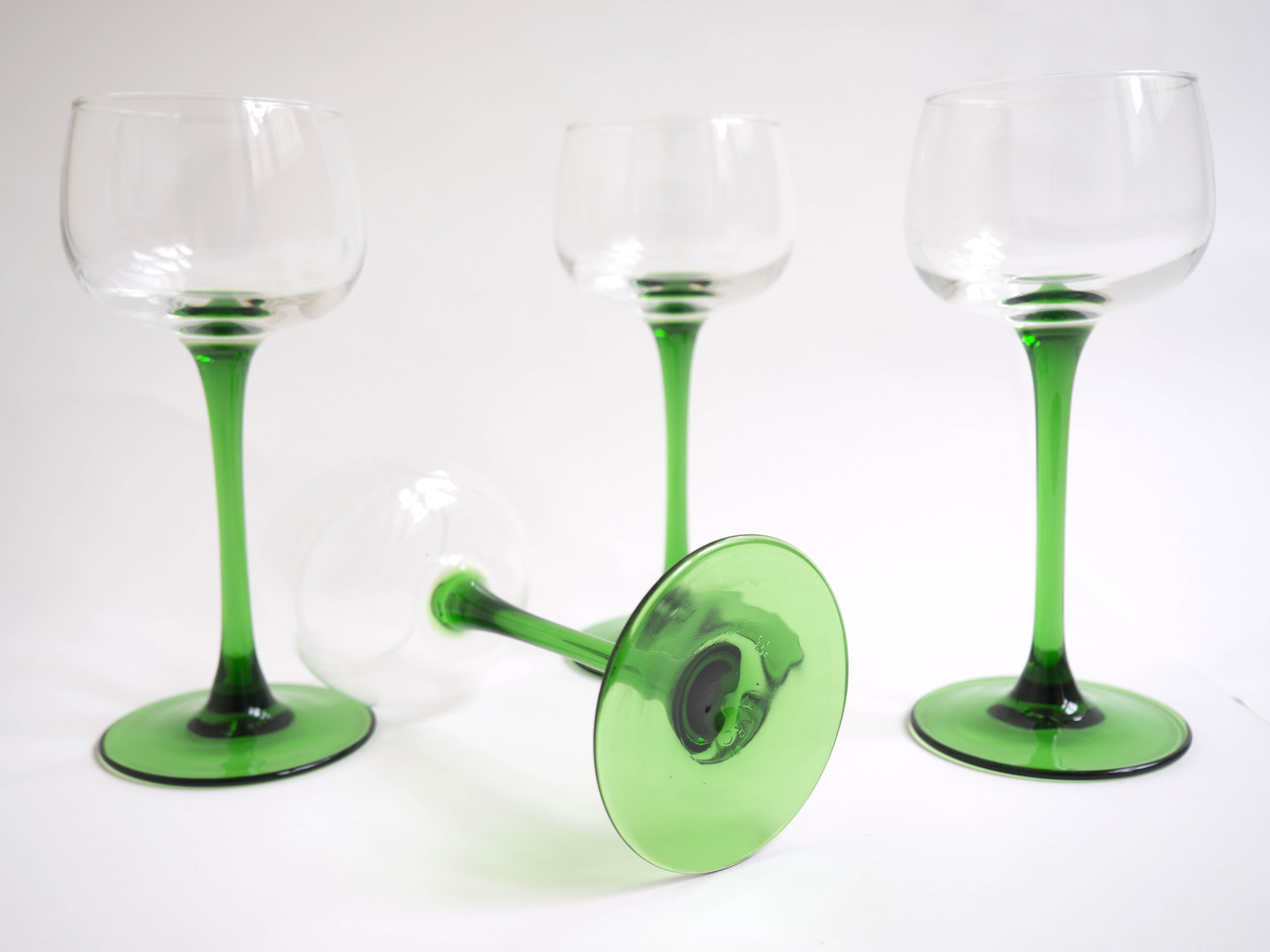 Set of 4 Alsace wine glasses