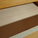 Chest of drawers vintage rag maker from the 60s light wood