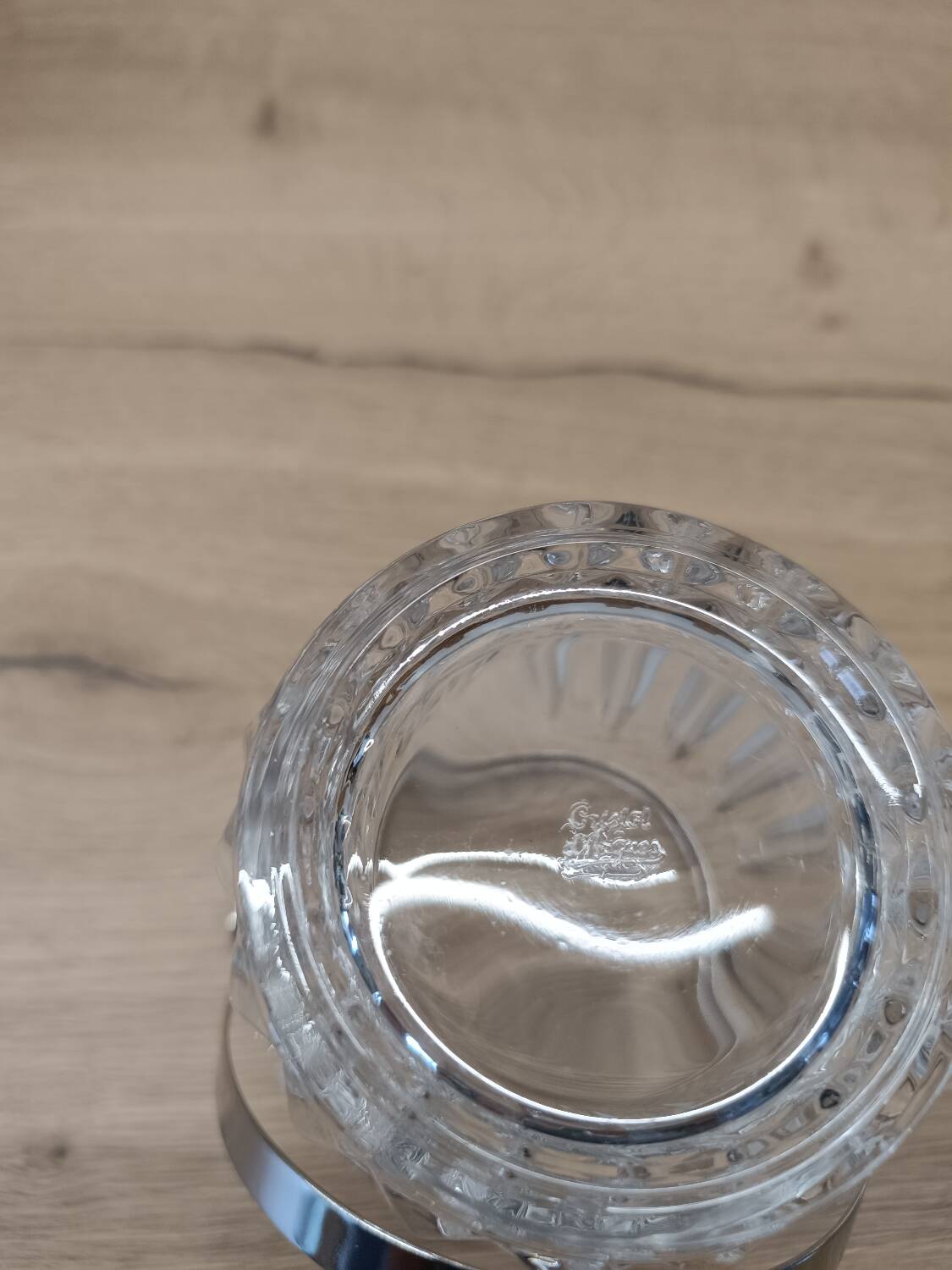 Vintage Cristal d'Arques ice bucket