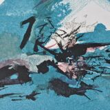 ZAO Wou-Ki: The Abyss, Woodcut