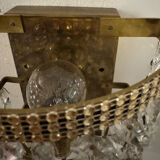 1970s brass pendant wall lights