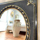Antique mirror from the Napoléon III period, 19th century.