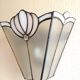 Applique façon vitrail design Philitalia Lighting