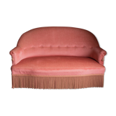 Banquette crapaud vieux rose