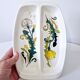 Partitioned plate in porcelain, dandelion model, Villeroy and Boch.