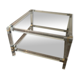 Pierre Vandel coffee table in lucite from the 70s