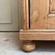 English jam cupboard in solid pine (renovated)
