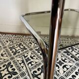 Vintage chrome side table 1970