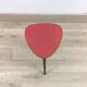 Red tripod stool