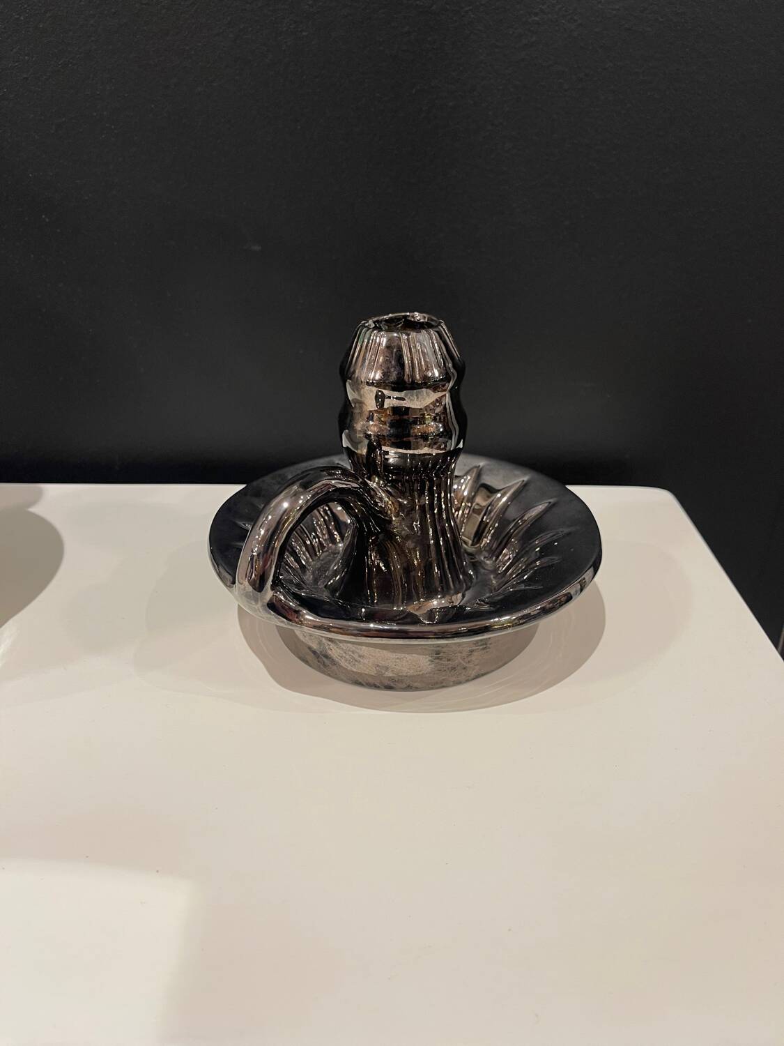 Ceramic candle holder 1970