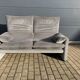 Cassina Maralunga 2 seater sofa, light gray Vico Magistretti