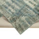 Handmade anatolian vintage 174 cm x 242 cm blue patchwork carpet