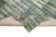 Handmade anatolian vintage 174 cm x 242 cm blue patchwork carpet