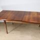 Table de repas scandinave extensible en palissandre, 1960