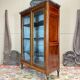 Fidelys Schey Louis XVI Period Mahogany Display Cabinet Stamped XVIII Eme Si
