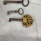 Parisian buffet in Louis XVI style – Mahogany and gilded brass – Marble top –