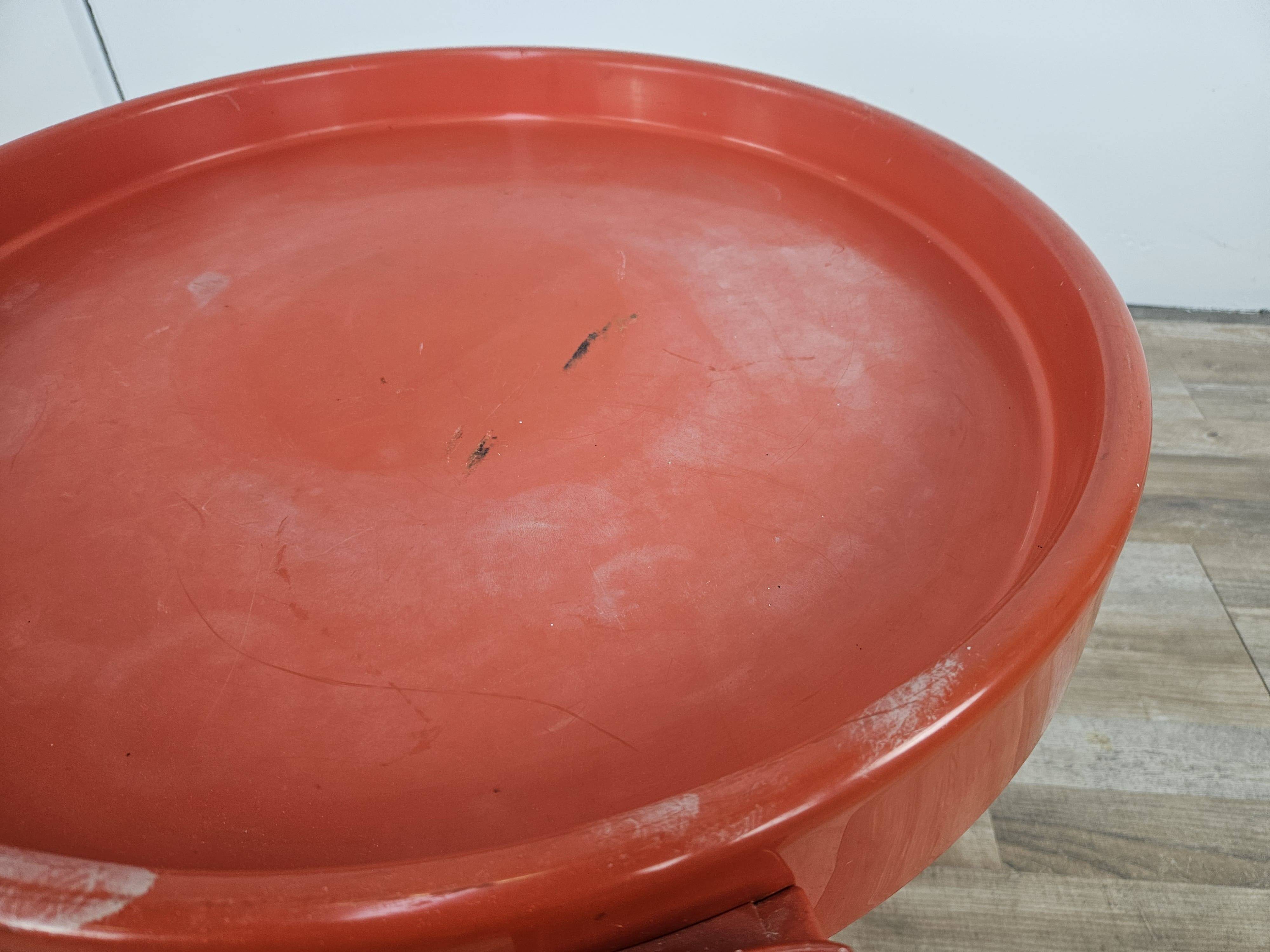 Vintage Space Age Plastic Coffee Table by Dal Vera 1970s