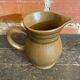 Old pichet sarreguemines beige ceramic 1970s vintage
