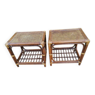 Pair of side tables