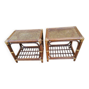 Pair of side tables