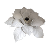 Applique métal forme feuilles