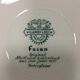 6 flat plates Villeroy and Boch model Fasan