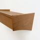 Vintage Scandinavian wall bedside table