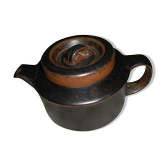 Arabia finland ruska collection signed teapot