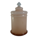 Pink opaline toillette pot