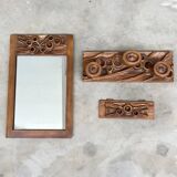 Vestiaire brutaliste années 50